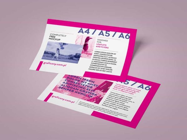 Flyers diseñados por Metacom Barcelona